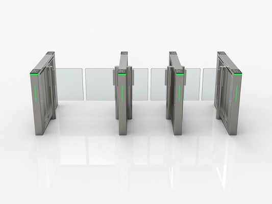 A porta IP54 do torniquete da segurança SUS304 encerra a avaliação com o leitor de cartão