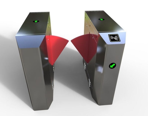 Full Automatic Half Height Turnstile , Stainless Steel 316 Gate Barrier System